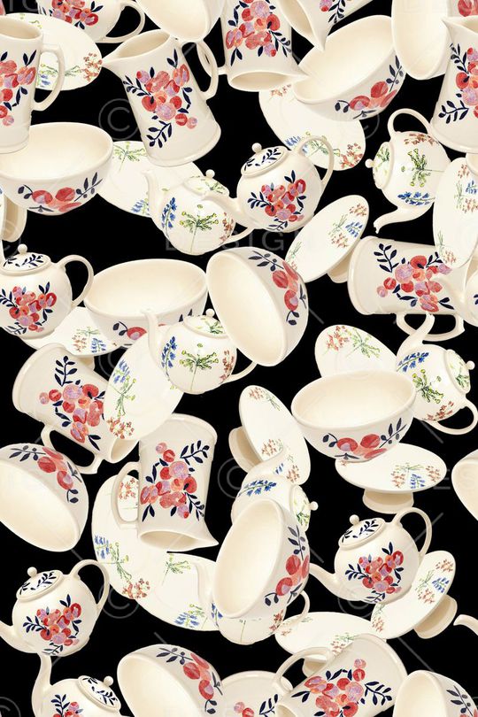 黑底印花华亿平台图片