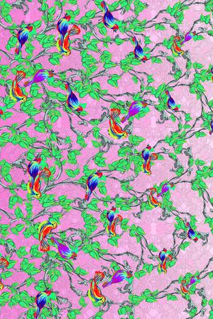 彩色组合印花华亿平台图片