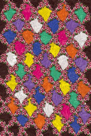 彩色印花华亿平台图片