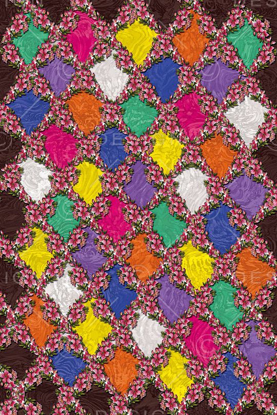 彩色印花华亿平台图片