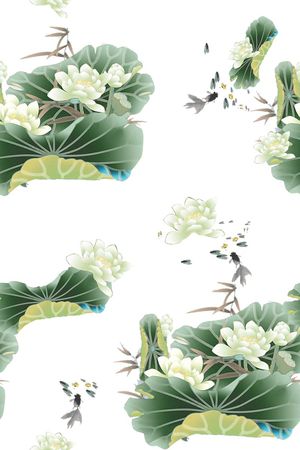 L.D~水墨印花华亿平台图片