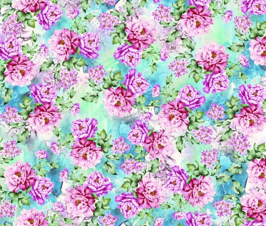 粉色组合印花华亿平台图片