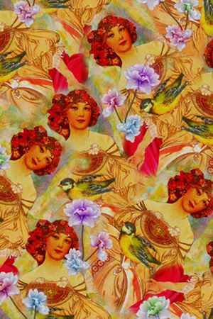 抽象印花华亿平台图片