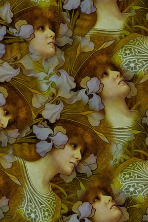 绿黄 卡其印花华亿平台图片