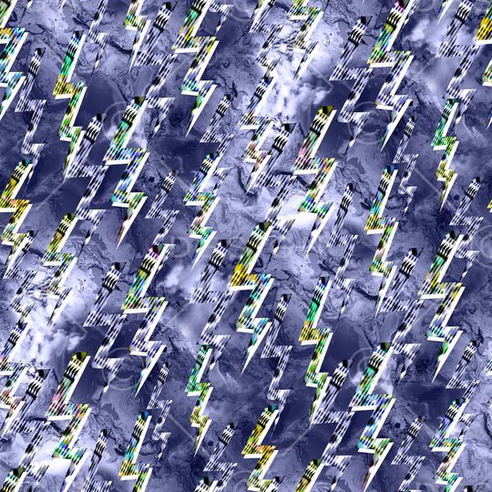 末日主题闪电印花华亿平台图片