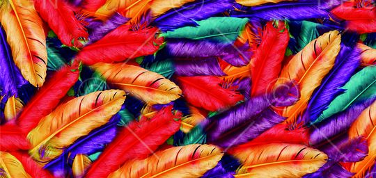 动物纹印花华亿平台图片