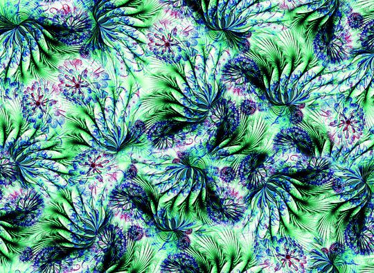 抽象组合印花华亿平台图片