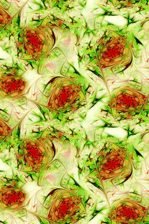 花卉组合印花华亿平台图片