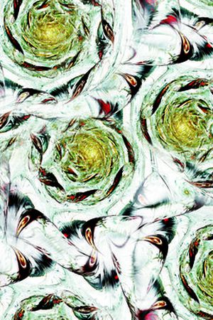 抽象组合印花华亿平台图片