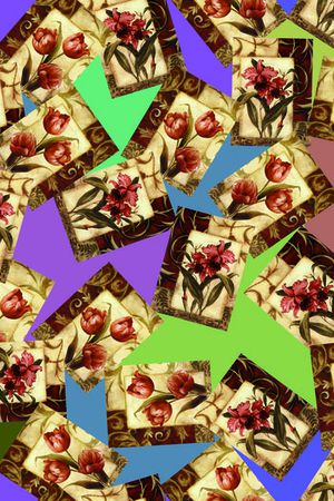 几何印花华亿平台图片