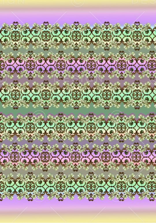 灰绿粉印花华亿平台图片