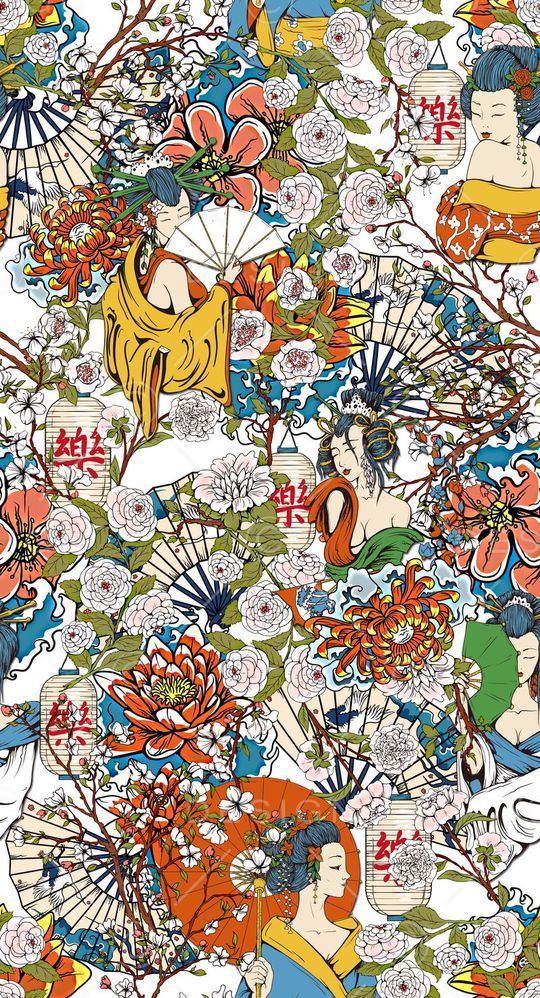 风情印花华亿平台图片