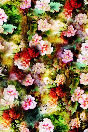 粉色印花华亿平台图片