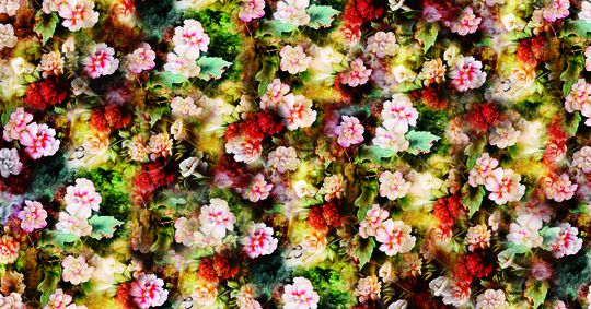 粉色印花华亿平台图片