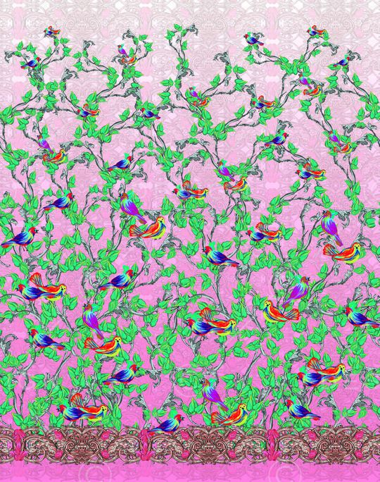动物组合印花华亿平台图片