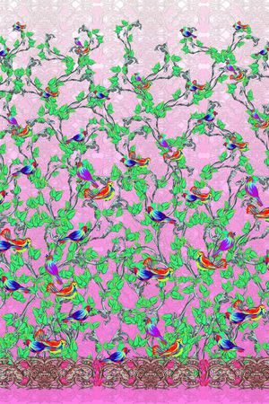 动物组合印花华亿平台图片