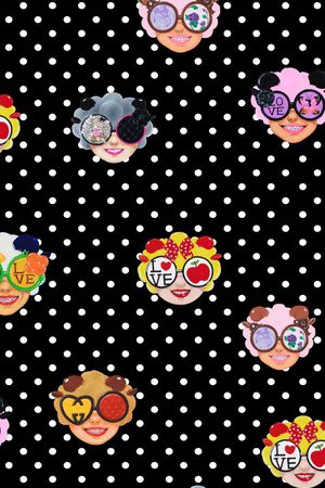 波点印花华亿平台图片