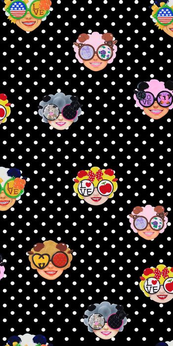 波点印花华亿平台图片