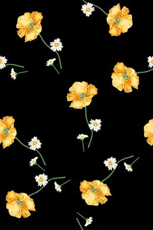 黑底印花华亿平台图片