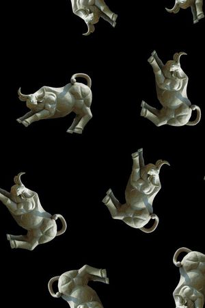 黑底印花华亿平台图片