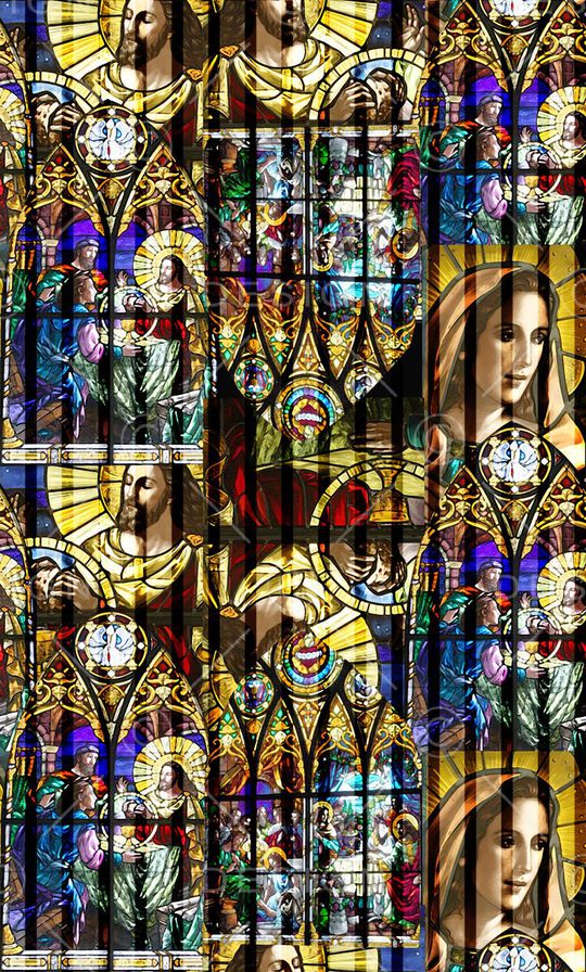 教堂印花华亿平台图片