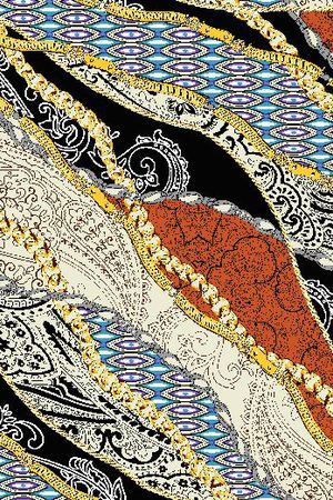 复古印花华亿平台图片