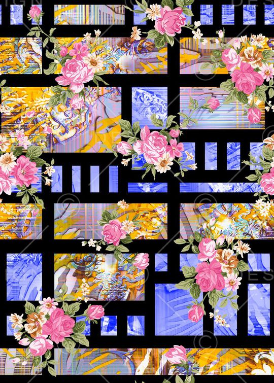 肌理印花华亿平台图片