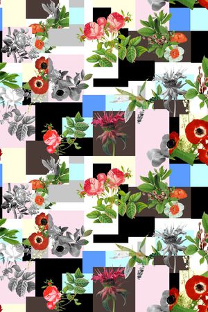 花叶印花华亿平台图片