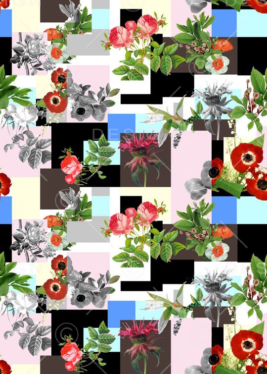 花叶印花华亿平台图片