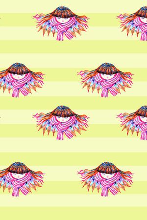 手绘印花华亿平台图片