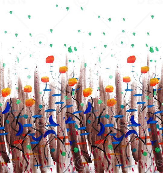 水彩印花华亿平台图片