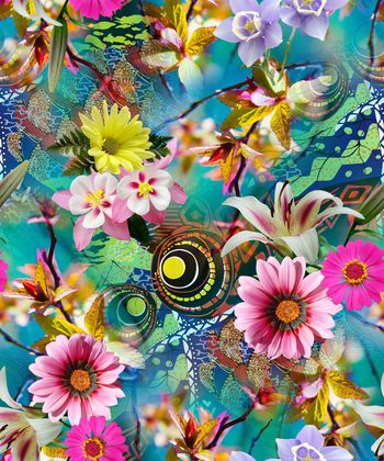 传统印花华亿平台图片