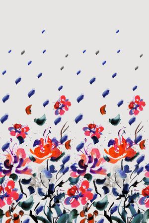 抽象印花华亿平台图片