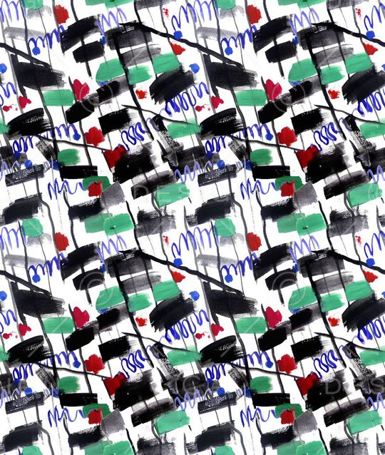 手绘印花华亿平台图片