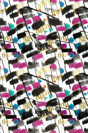 手绘印花华亿平台图片