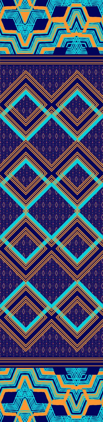 428863-几何双边定位印花设计