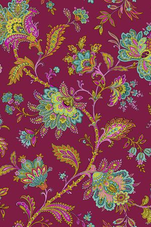 波西米亚印花华亿平台图片