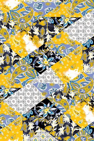 民俗波西米亚印花华亿平台图片