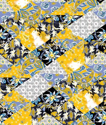 民俗波西米亚印花华亿平台图片