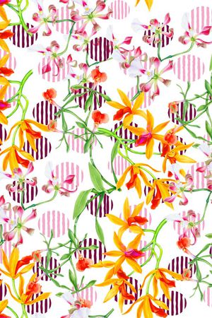 波点条纹印花华亿平台图片