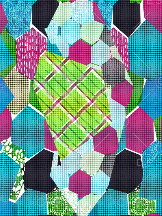 民俗波西米亚印花华亿平台图片