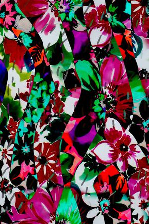 手绘印花华亿平台图片