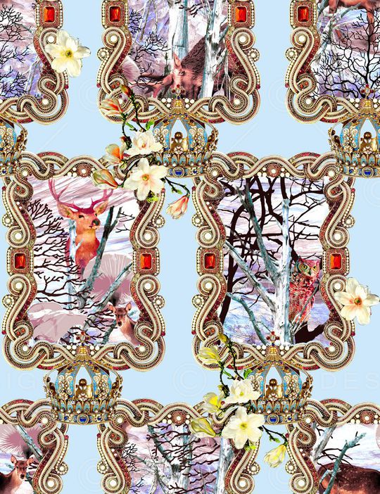 时尚印花华亿平台图片