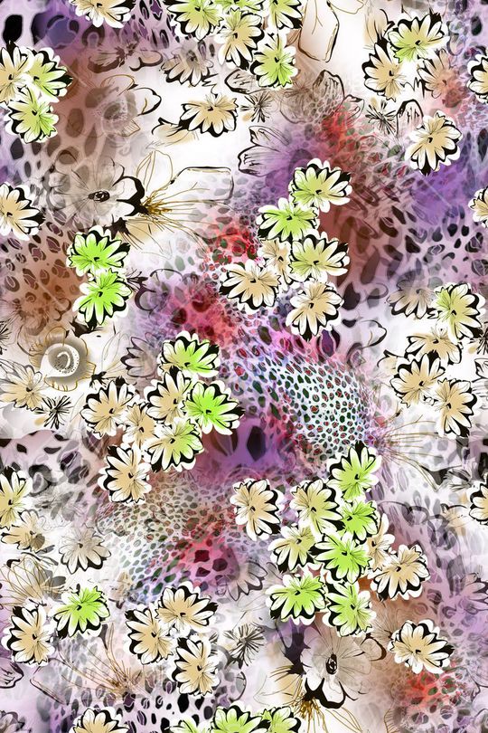 动物 纹理印花华亿平台图片