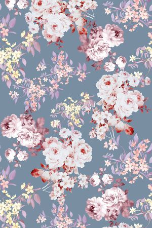 高级灰印花华亿平台图片