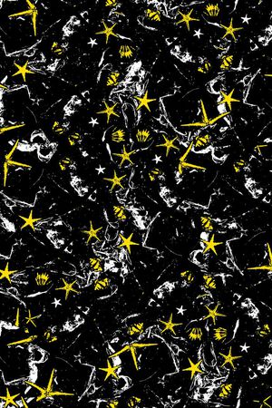 抽象印花华亿平台图片