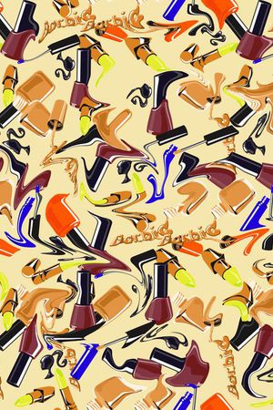 化妆品印花华亿平台图片