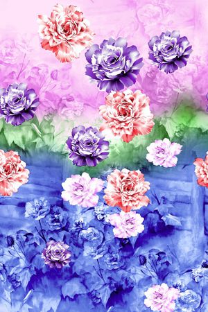 时尚面料华亿平台   数码印花  流行华亿平台印花华亿平台图片