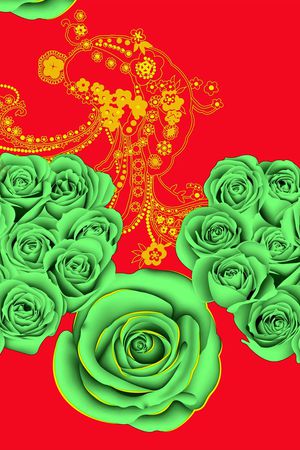 时尚面料华亿平台   数码印花  流行华亿平台印花华亿平台图片