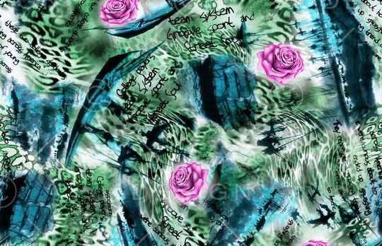 时尚面料华亿平台   数码印花  流行华亿平台印花华亿平台图片